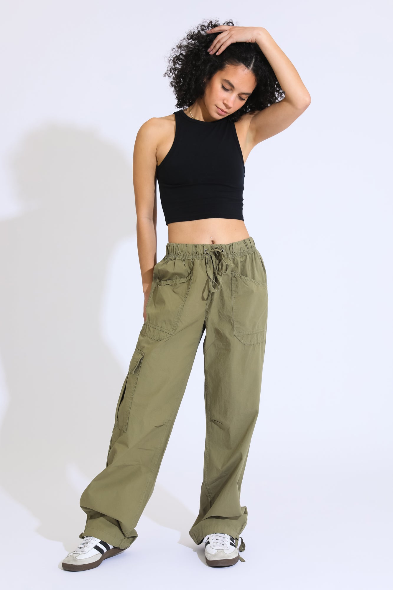 Baggy olive pants Clearance