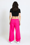 PARACHUTE PANT - HOT PINK