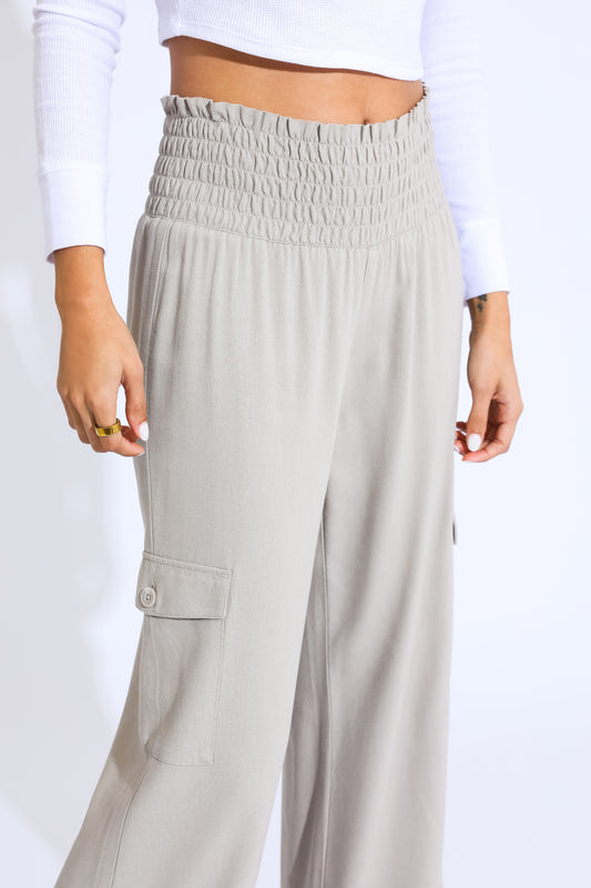 BOARDWALK WIDE LEG W/ CARGO POCKETS - ATMOSPHERE