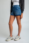 The Cuffed Short - Vintage Indigo