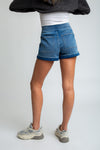 The Cuffed Short - Vintage Indigo