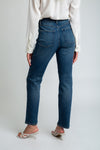Stella High Rise 90's Straight Jeans - Classic Blue