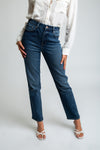 Stella High Rise 90's Straight Jeans - Classic Blue