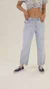 High Rise 90's Jeans - Nicked Sky Blue