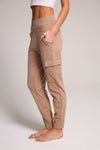 CARGO KNIT JOGGER - DARK TAUPE