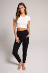CARGO KNIT JOGGER - BLACK