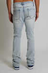 RWSH STACKED SLIM FLARE JEANS - BLEACHED BLUE