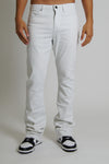 RWSH STACKED SLIM FLARE JEANS - WHITE