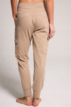 CARGO KNIT JOGGER - HEATHER TAUPE