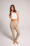 CARGO KNIT JOGGER - HEATHER TAUPE