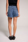 A-line Bermuda Short - Medium Indigo