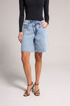 Effortless A-Line Jort - Light Medium Indigo