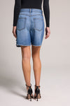 A-line Bermuda Short - Vintage Indigo