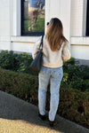 Stella High Rise 90's Sraight Jeans - Medium Blue