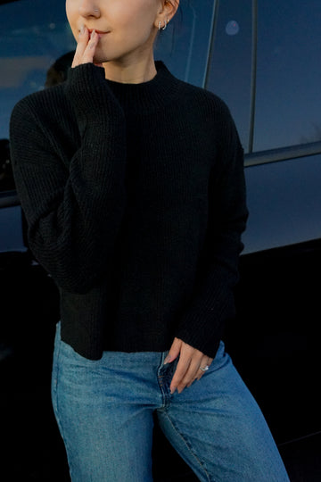 Everyday Knit Sweater - Black