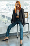Stella High Rise 90's Straight Jeans - Vintage Blue