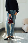 Stella High Rise 90's Sraight Jeans - Vintage Dark Blue