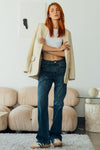 High Rise Bootcut Jeans - Vintage Dark Blue
