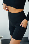 Essential Everyday Biker Short - Black