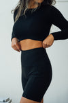 Essential Everyday Biker Short - Black