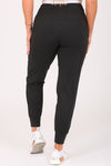 Easy Knit Jogger - Black