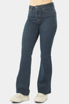 High Rise Fit and Flare Jeans - Dark Enchanted