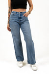 Super High Rise Wide Leg Jeans - Medium Indigo