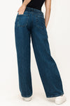 Low Pro Baggy Jeans - Carbon Blue Black