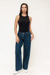 Low Pro Baggy Jeans - Carbon Blue Black