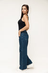 Low Pro Baggy Jeans - Carbon Blue Black