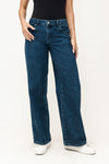 Low Pro Baggy Jeans - Carbon Blue Black