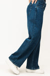 Low Pro Baggy Jeans - Carbon Blue Black