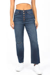 Mom Stovepipe Ankle Jeans