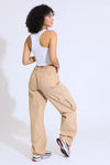 90's Baggy Cargo Pant - Taupe