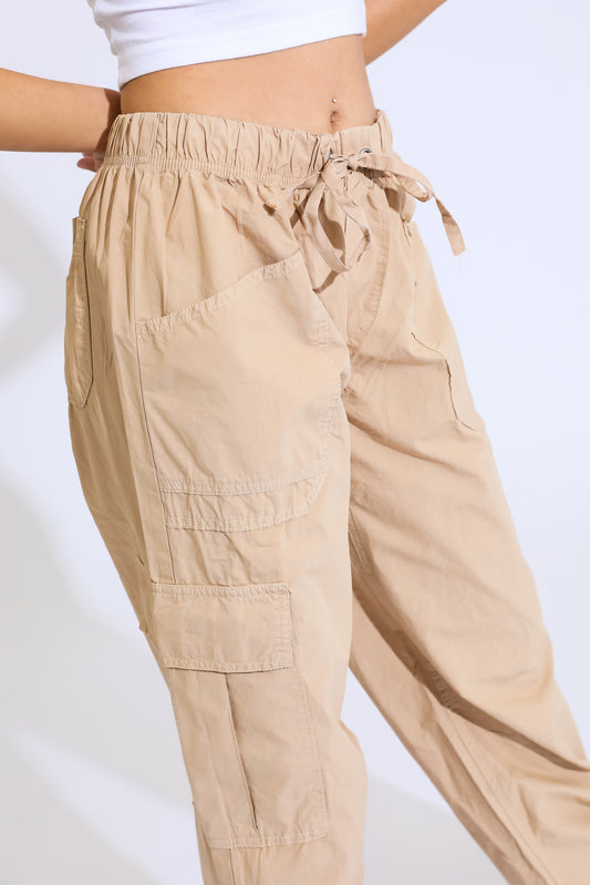 90's Baggy Cargo Pant - Taupe