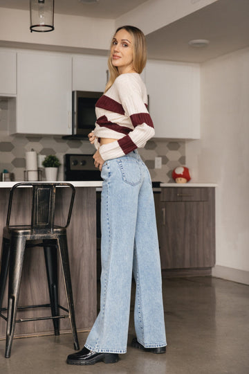 Harley High Rise Booty Jeans - Light Indigo