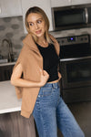 High Rise Wide Leg Pull On Jeans - Medium Indigo