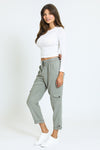 The Cargo Convertible Pant - Dusty Sage