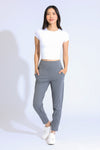 EASY KNIT JOGGER - HEATHER CHARCOAL