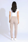 CARGO KNIT JOGGER - HEATHER TAUPE