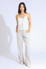 Luna Boardwalk Wide Leg Pant - Light Sand