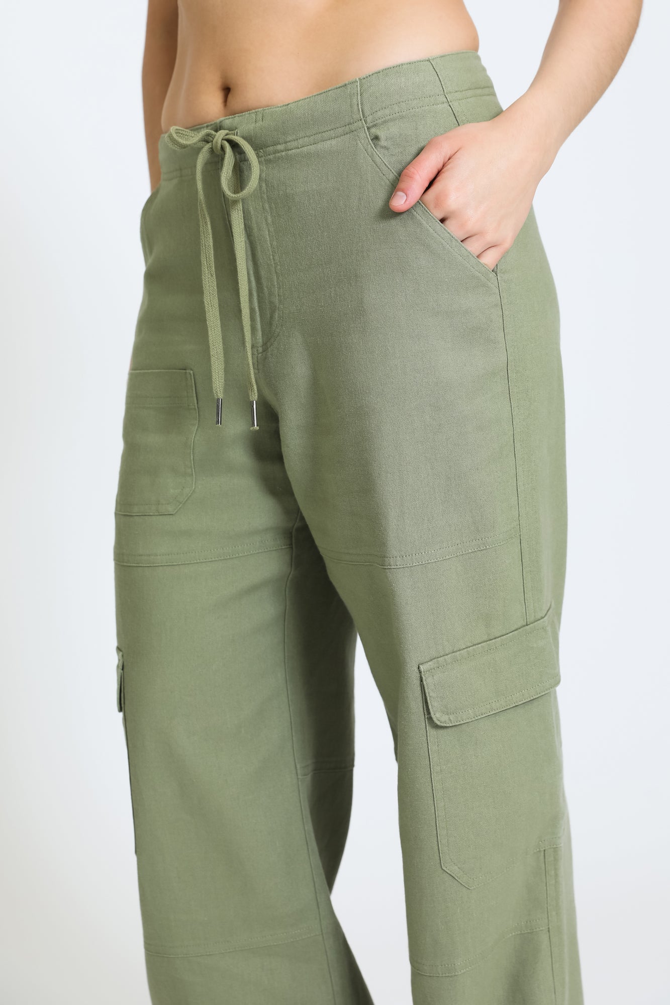 PARACHUTE CARGO PANT - AUTUMN OLIVE – Rewash Brand