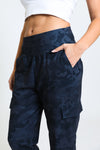 CARGO KNIT JOGGER - BLACK/GREY