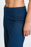 SUPER HIGH RISE WIDE LEG TROUSER - DEEP TEAL