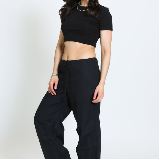 PARACHUTE PANT - BLACK – Rewash Brand