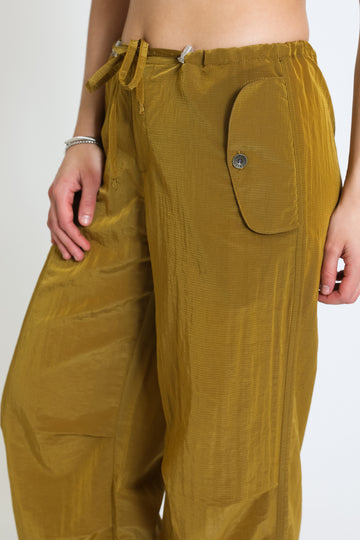 PARACHUTE CARGO PANT - GOLDEN HONEY