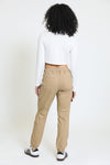 CARGO UTILITY JOGGER - TAUPE BROWN