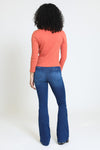 High Rise Boot Cut Jeans - Dazzling Vintage
