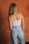 EVERYDAY TIE TOP - WHITE