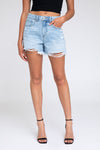 TOMBOY DENIM SHORT - LIGHT INDIGO